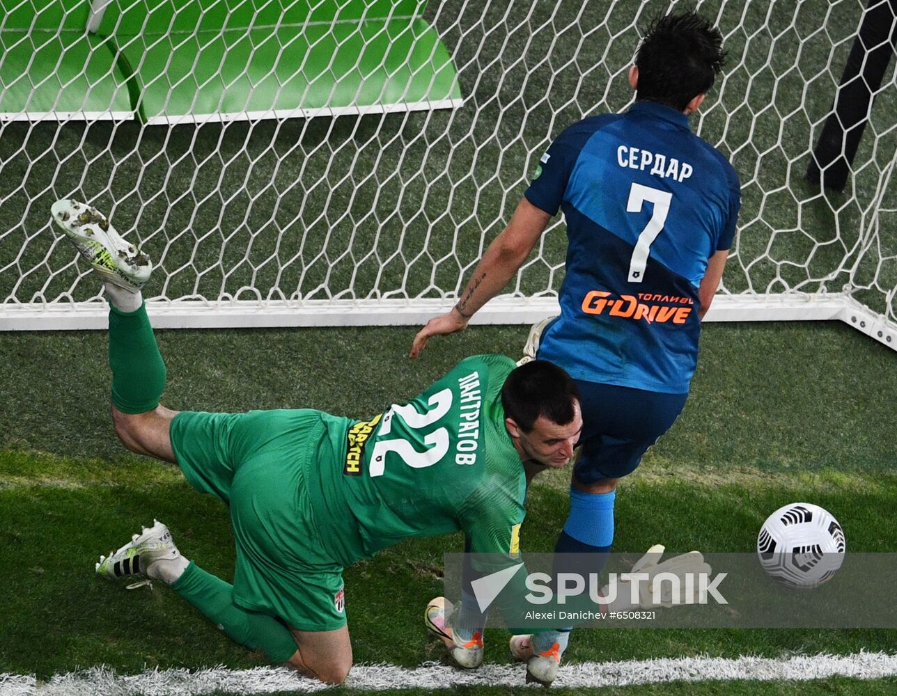 Russia Soccer Premier-League Zenit - Khimki