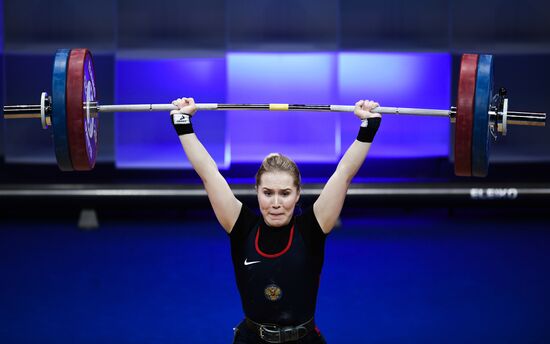 Russia Weightlifting European Championships