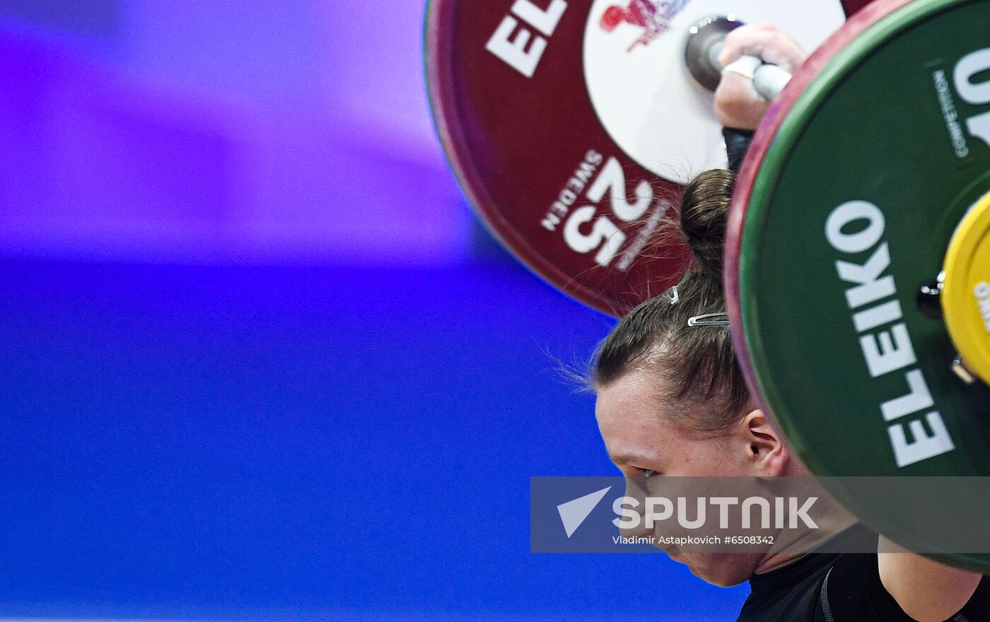 Russia Weightlifting European Championships