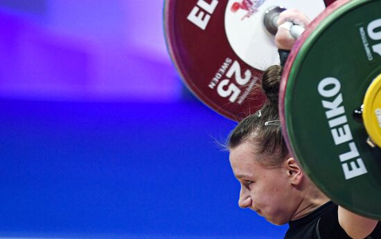 Russia Weightlifting European Championships