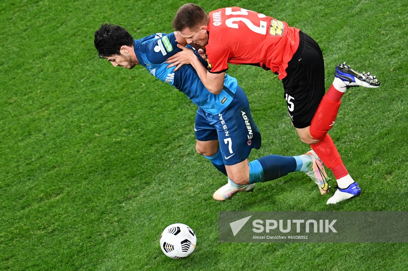 Russia Soccer Premier-League Zenit - Khimki