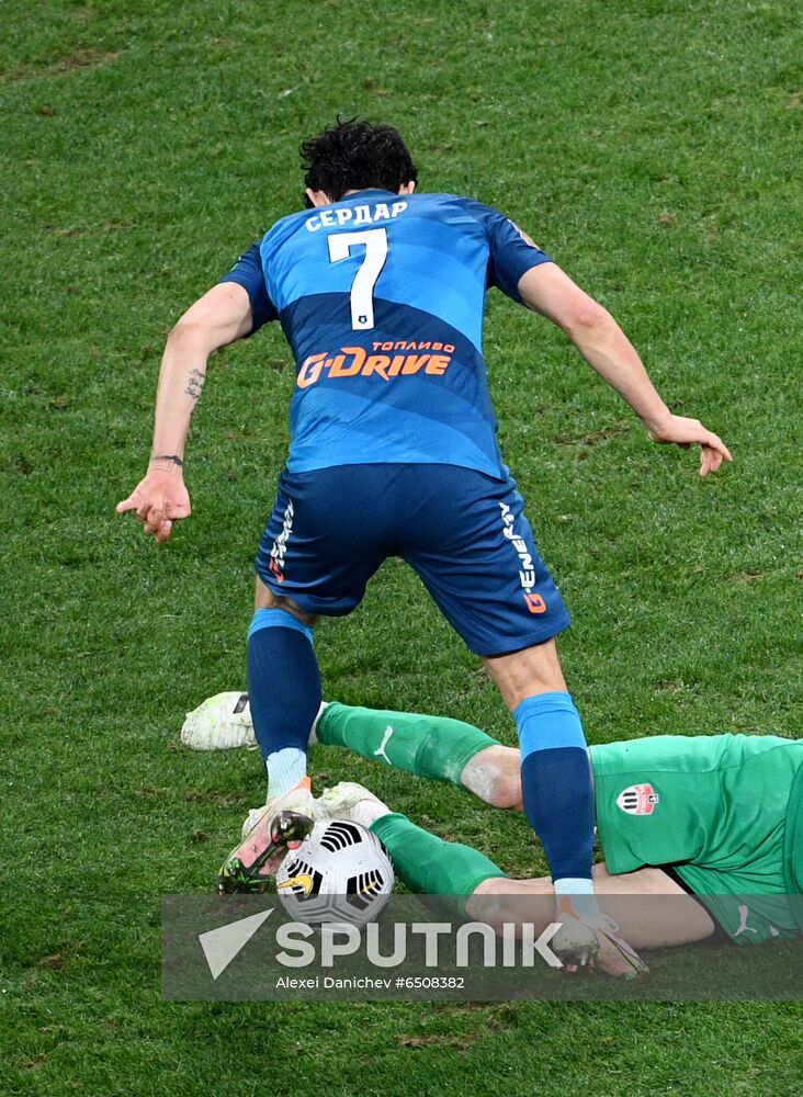 Russia Soccer Premier-League Zenit - Khimki