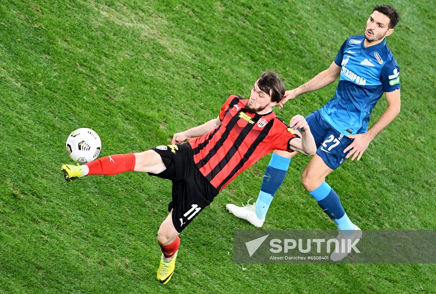 Russia Soccer Premier-League Zenit - Khimki
