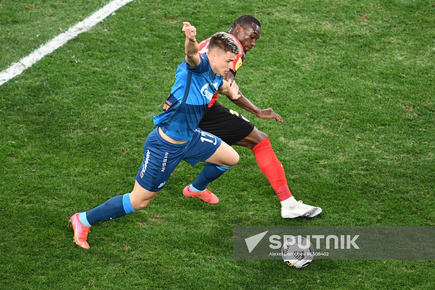 Russia Soccer Premier-League Zenit - Khimki