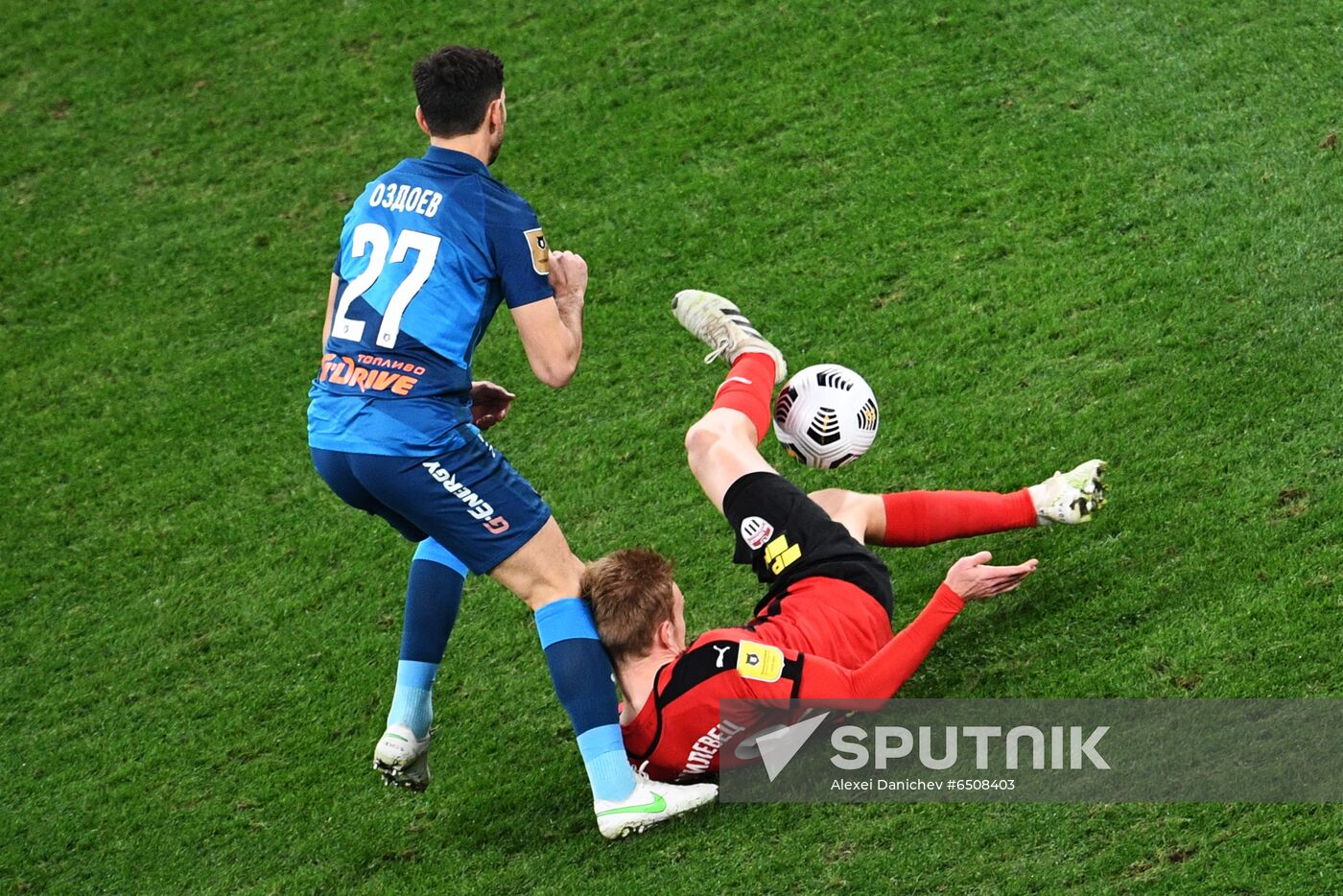 Russia Soccer Premier-League Zenit - Khimki