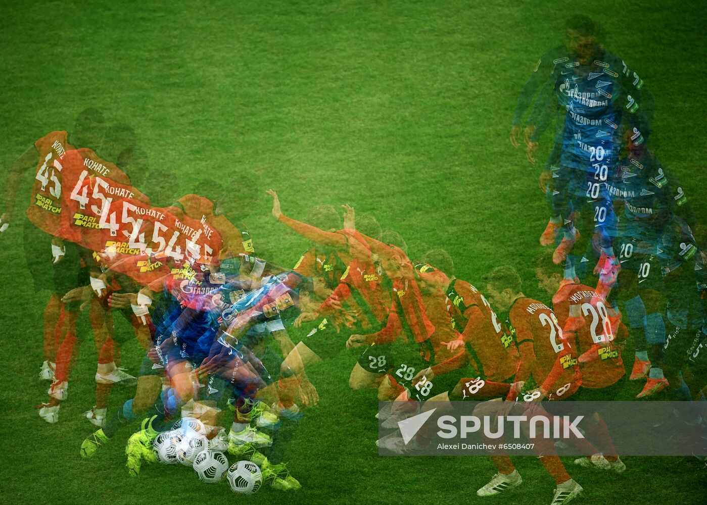 Russia Soccer Premier-League Zenit - Khimki