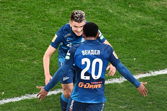 Russia Soccer Premier-League Zenit - Khimki