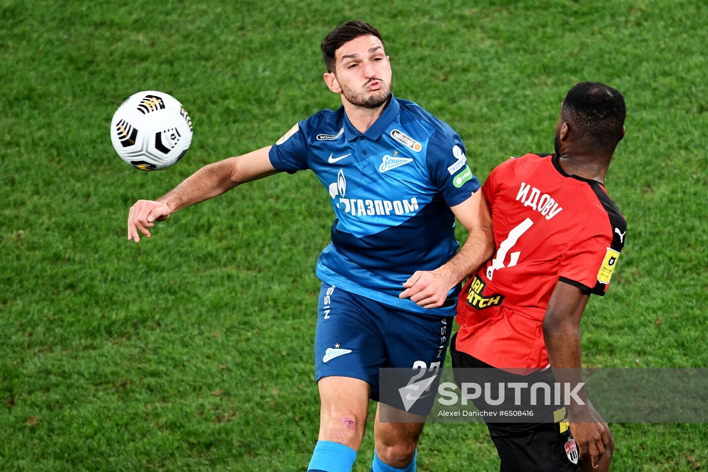 Russia Soccer Premier-League Zenit - Khimki