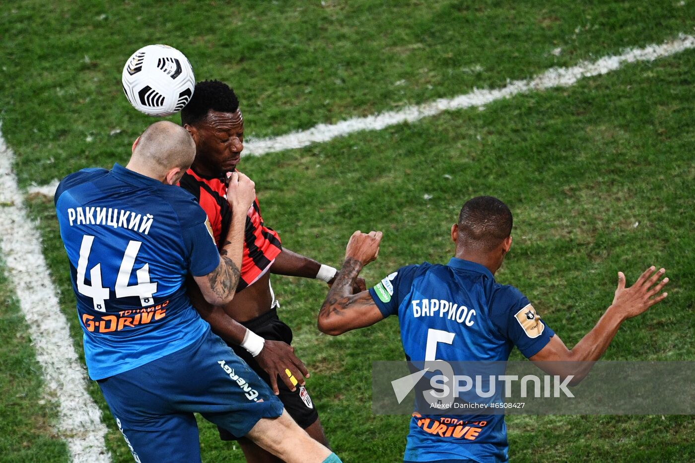 Russia Soccer Premier-League Zenit - Khimki