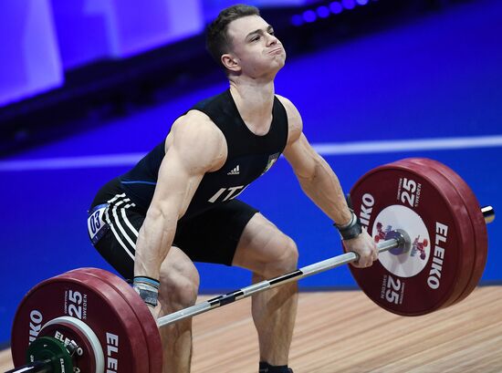 Russia Weightlifting European Championships