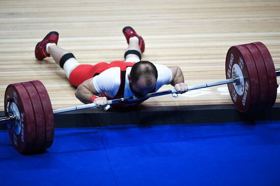 Russia Weightlifting European Championships