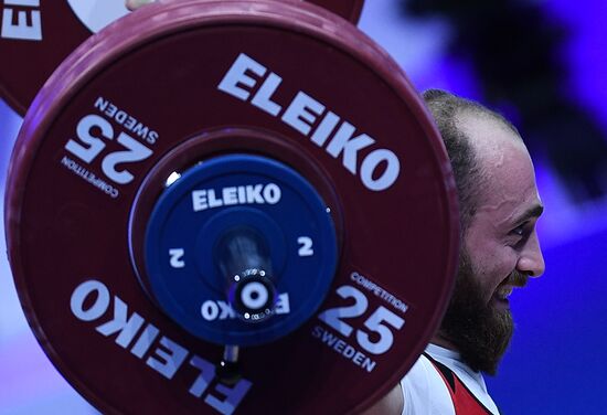 Russia Weightlifting European Championships