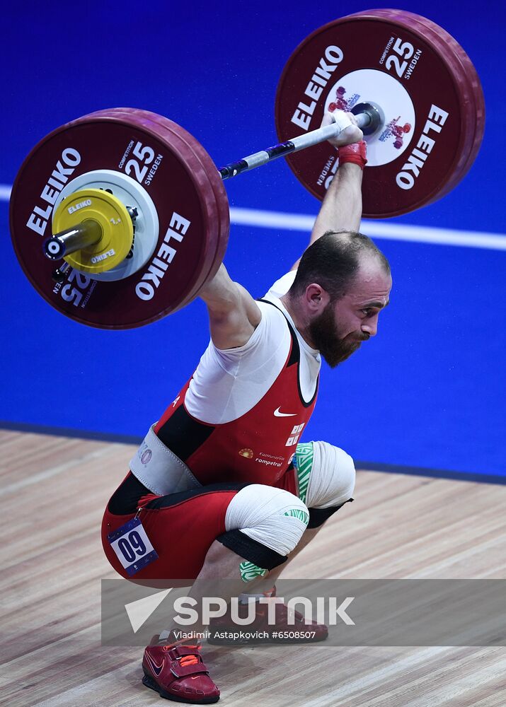 Russia Weightlifting European Championships