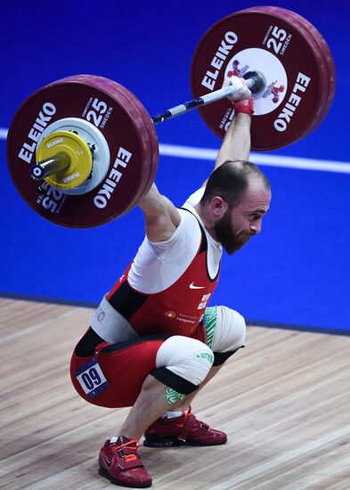 Russia Weightlifting European Championships