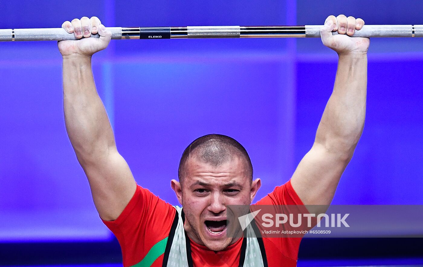 Russia Weightlifting European Championships