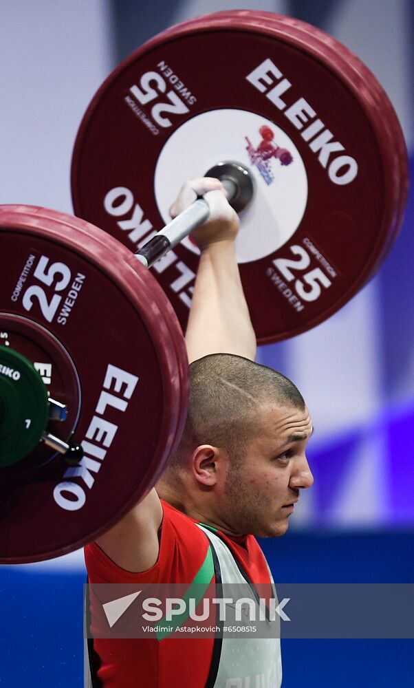 Russia Weightlifting European Championships