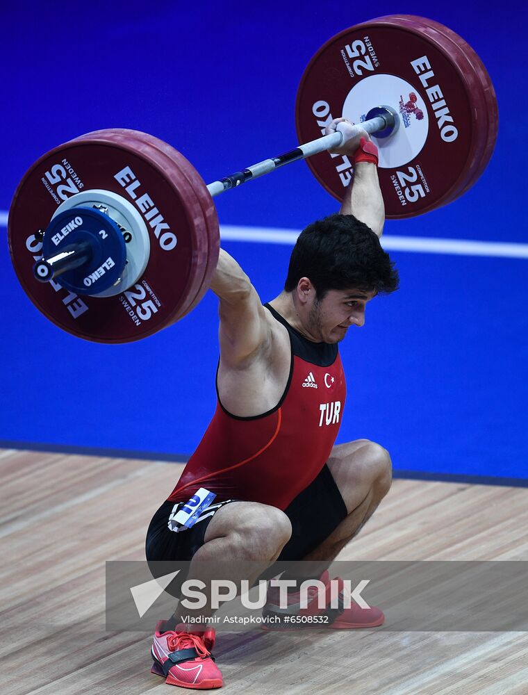 Russia Weightlifting European Championships