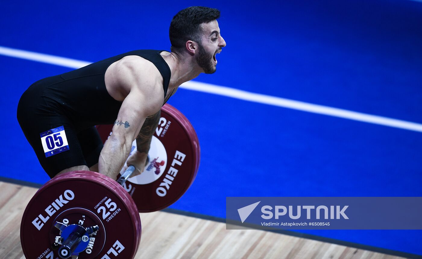 Russia Weightlifting European Championships