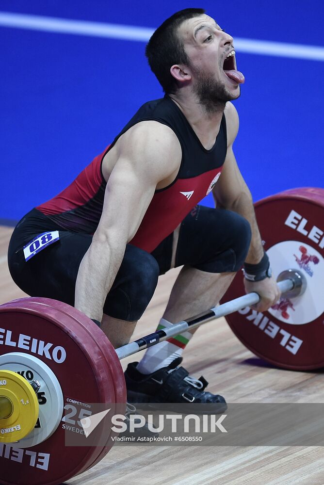 Russia Weightlifting European Championships