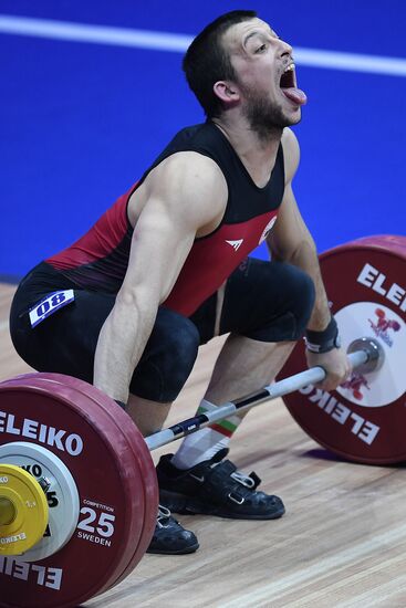 Russia Weightlifting European Championships