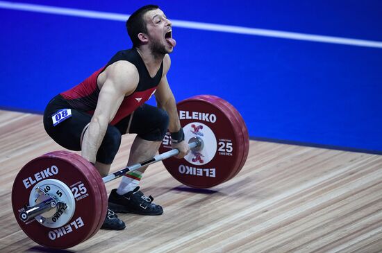 Russia Weightlifting European Championships