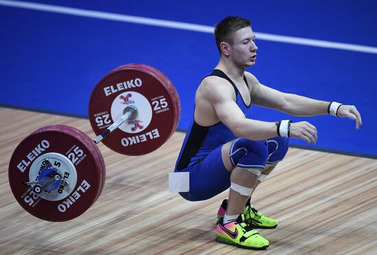 Russia Weightlifting European Championships