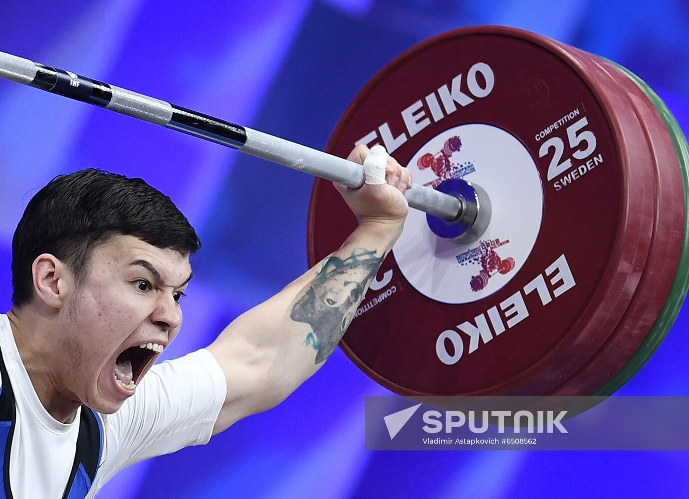 Russia Weightlifting European Championships