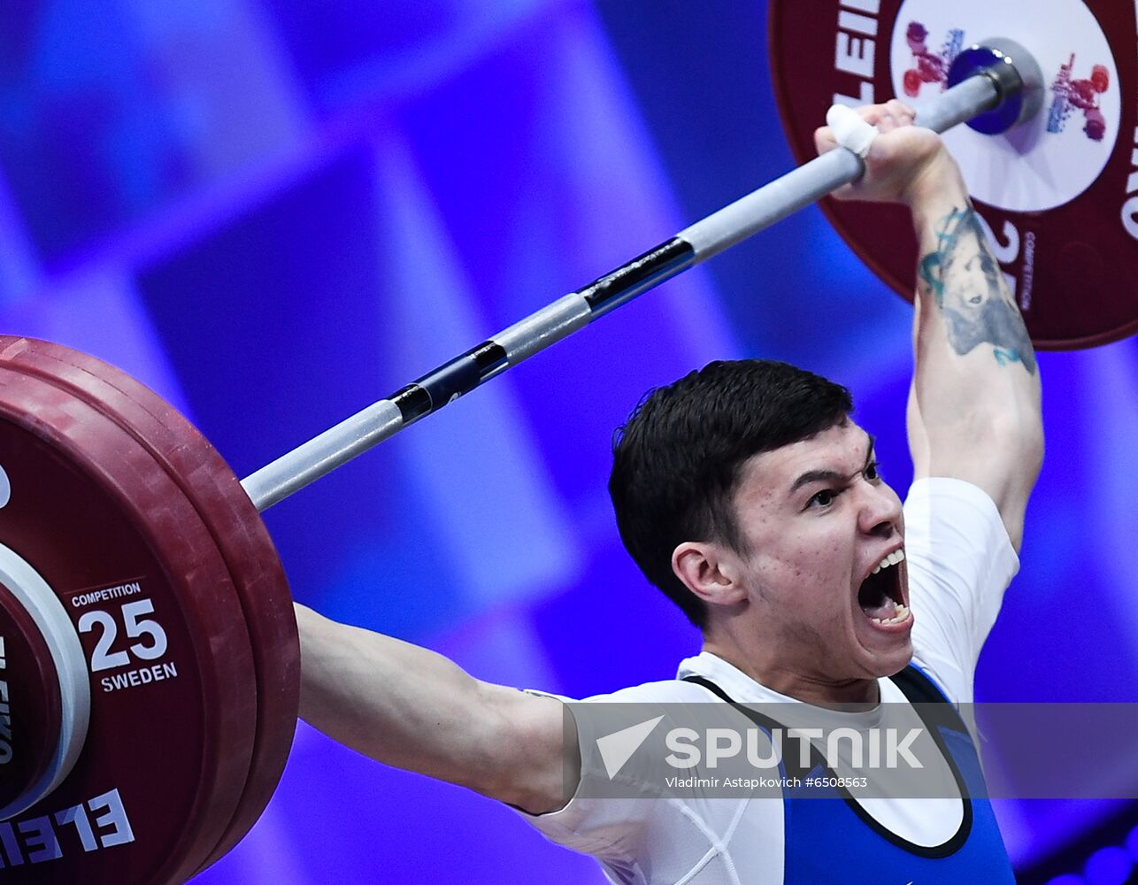 Russia Weightlifting European Championships