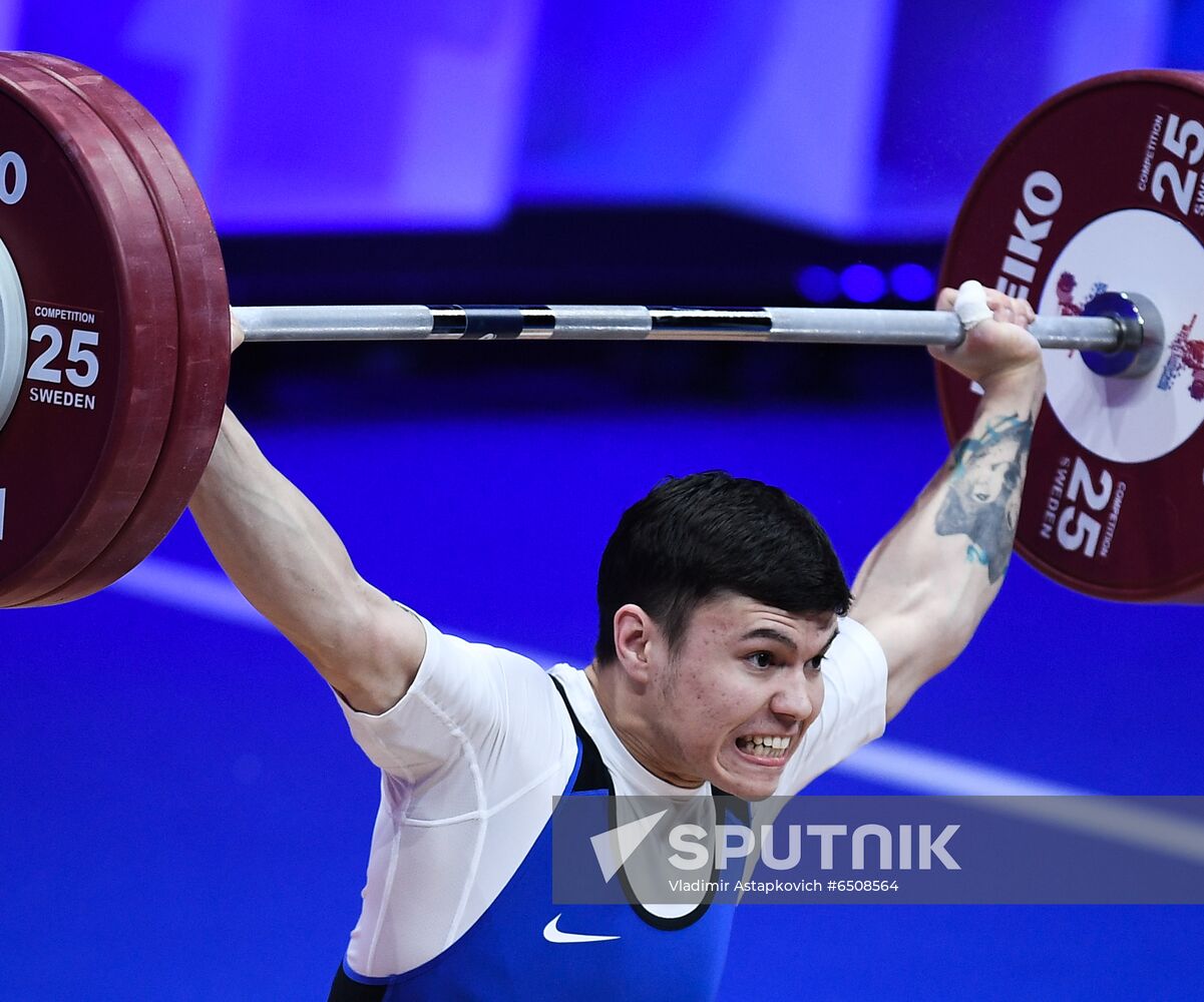 Russia Weightlifting European Championships