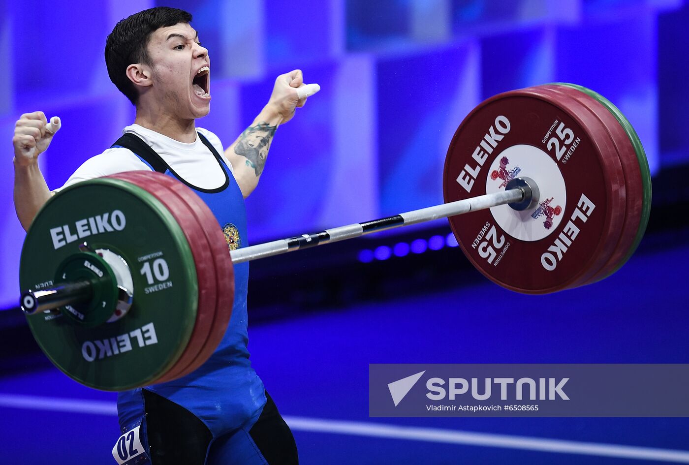 Russia Weightlifting European Championships