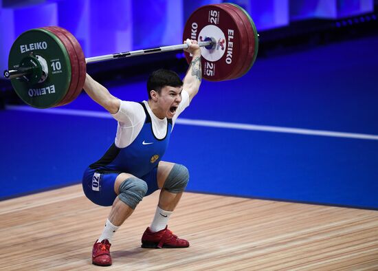 Russia Weightlifting European Championships