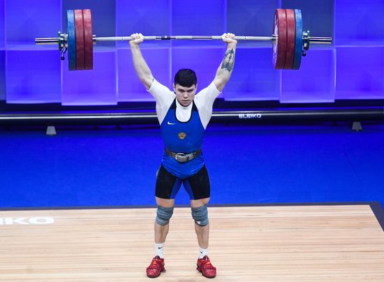 Russia Weightlifting European Championships