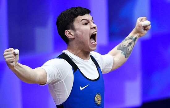 Russia Weightlifting European Championships