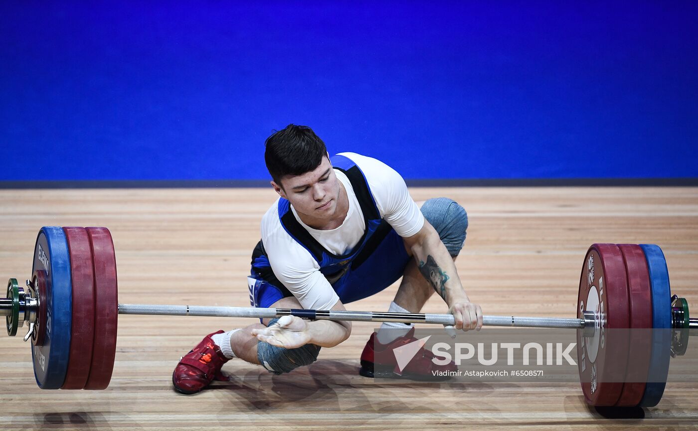 Russia Weightlifting European Championships