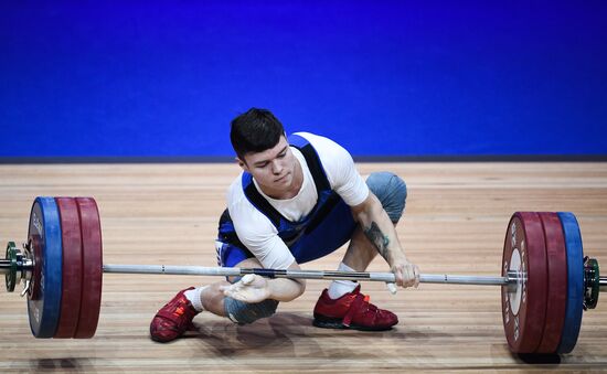 Russia Weightlifting European Championships