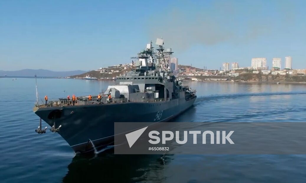 Russia Kalibr Missile Launch