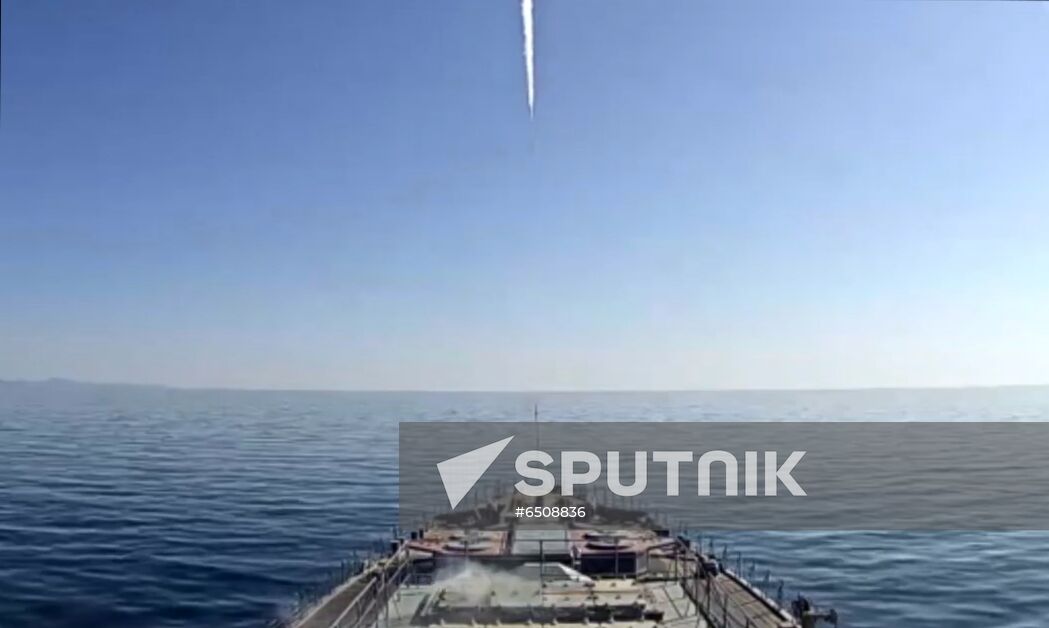 Russia Kalibr Missile Launch