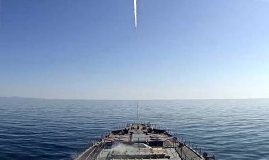 Russia Kalibr Missile Launch