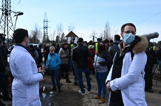 Russia Navalny Imprisonment Protest