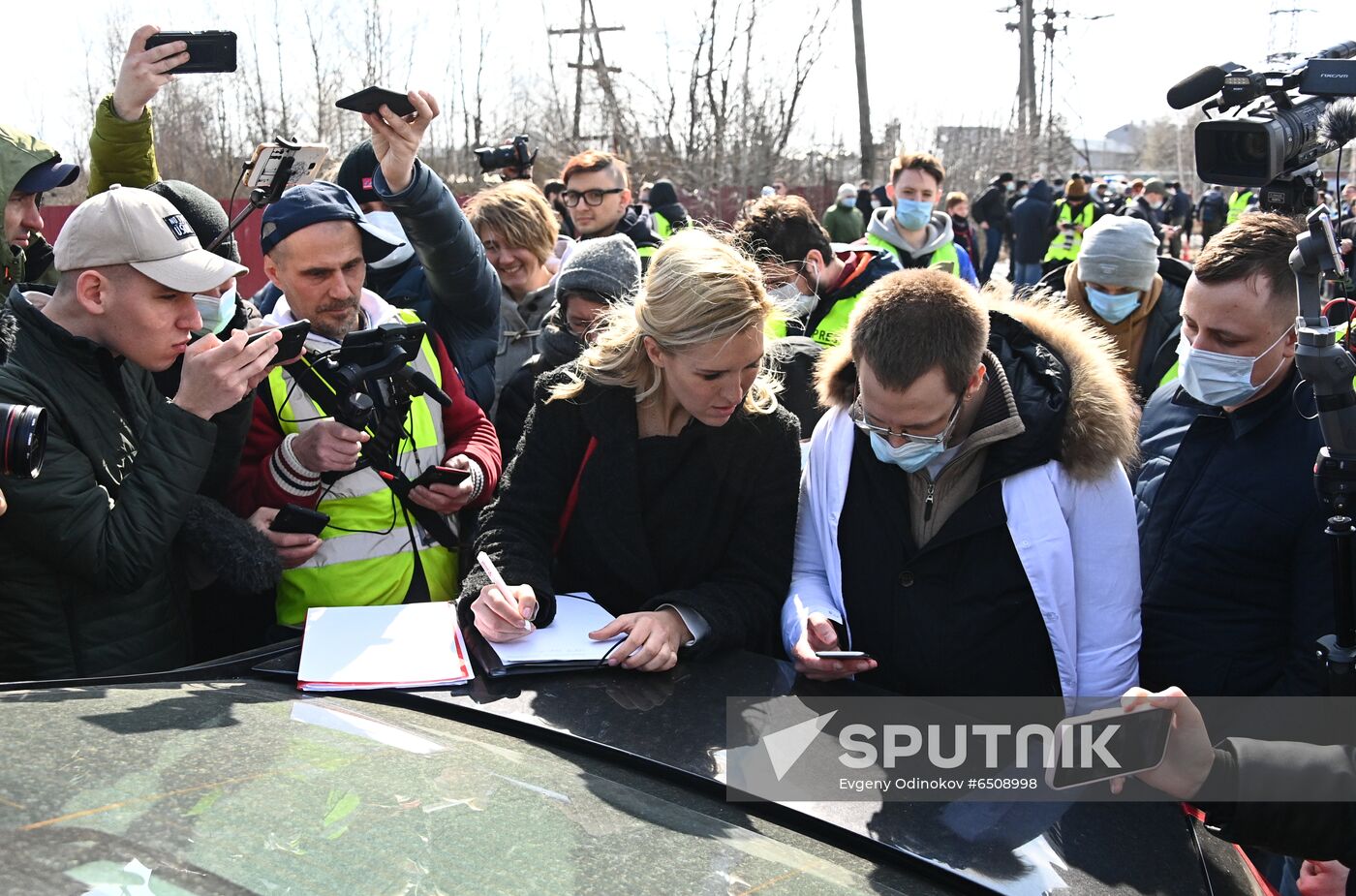 Russia Navalny Imprisonment Protest