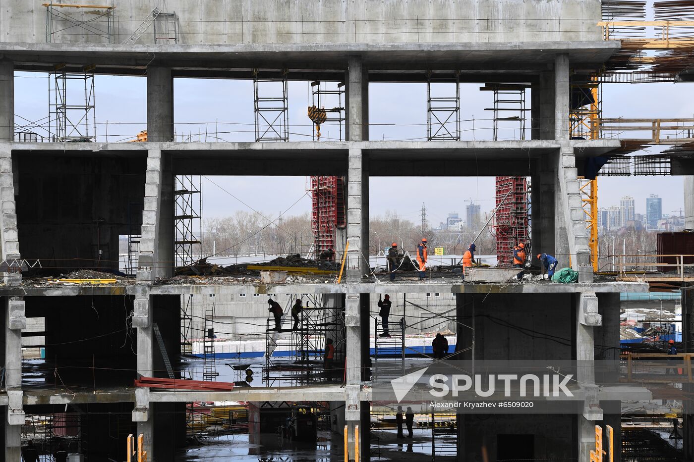 Russia Ice Arena Construction