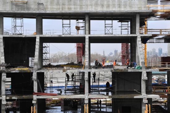 Russia Ice Arena Construction