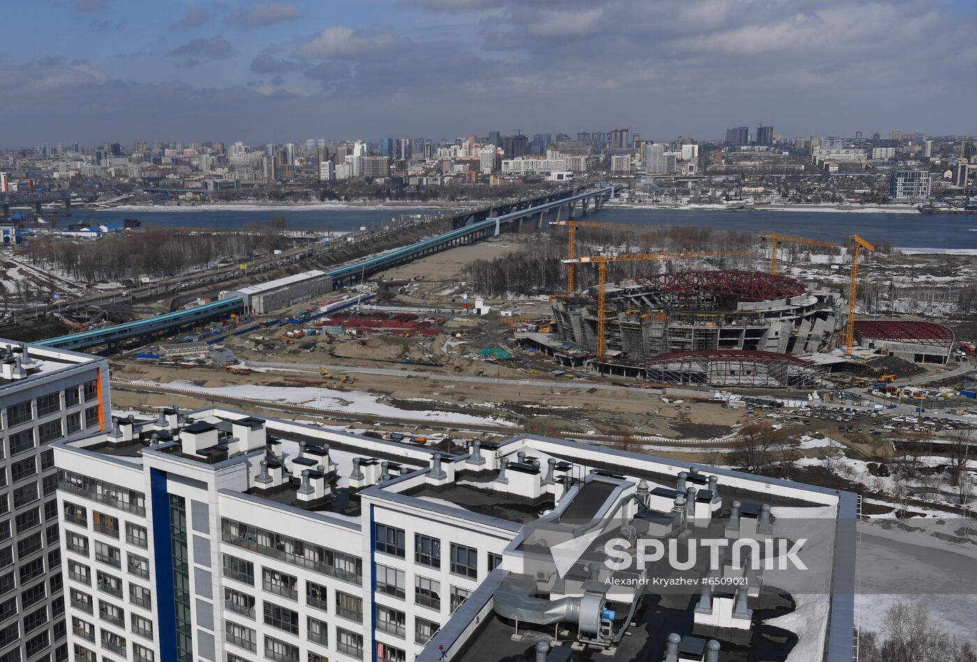 Russia Ice Arena Construction