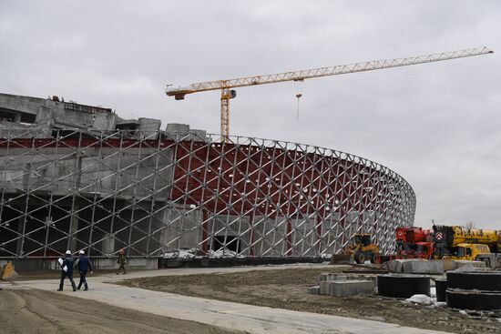 Russia Ice Arena Construction
