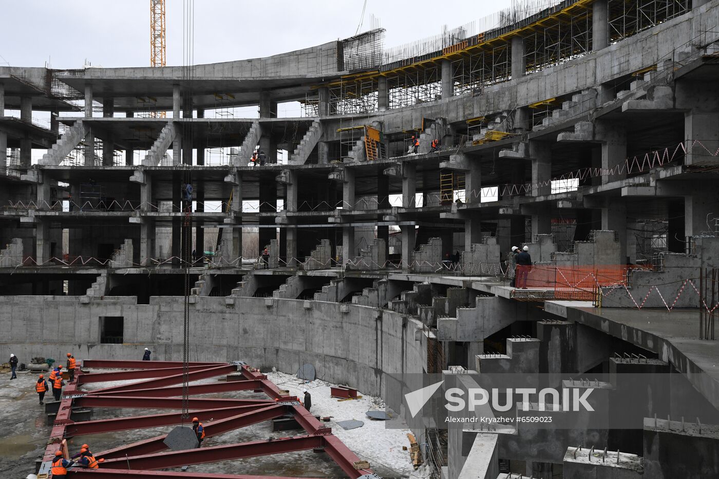 Russia Ice Arena Construction