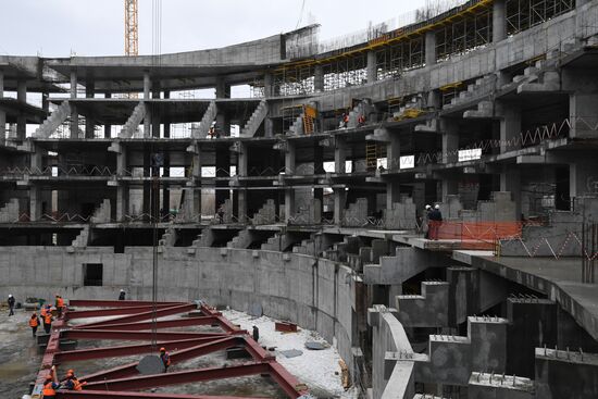 Russia Ice Arena Construction