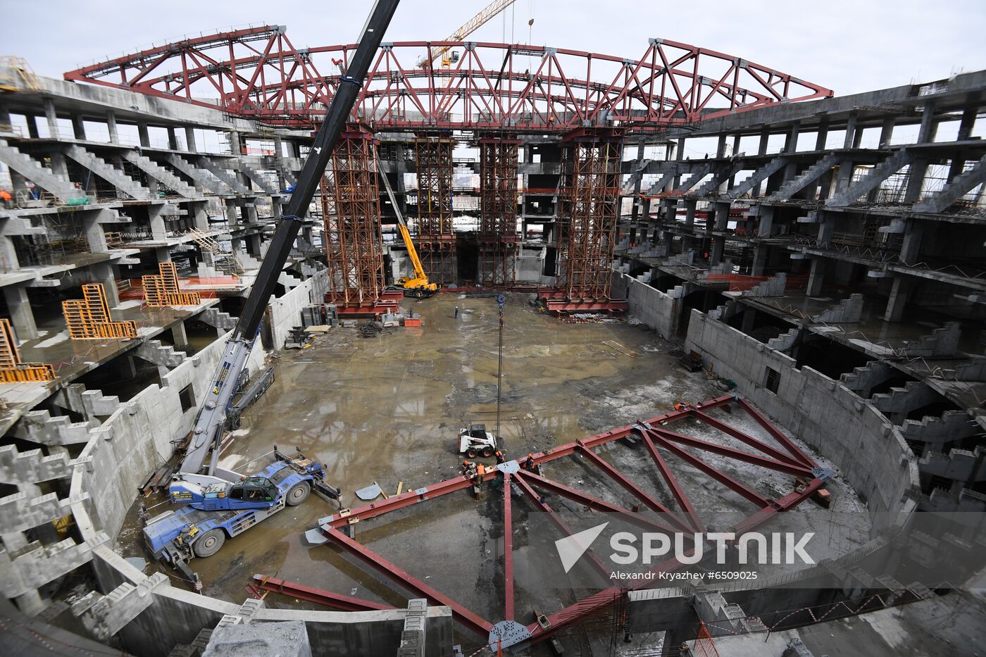 Russia Ice Arena Construction