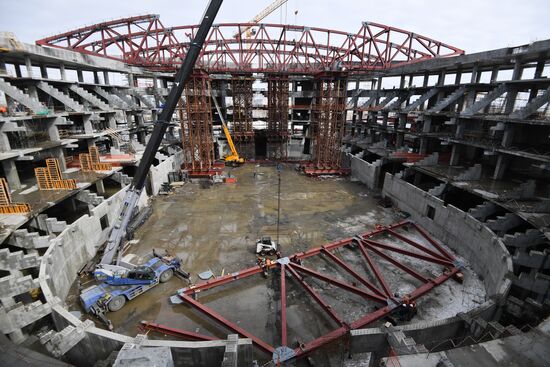 Russia Ice Arena Construction