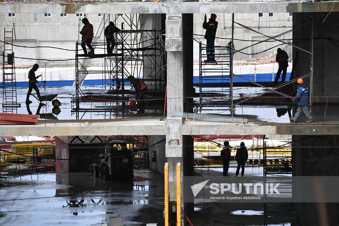 Russia Ice Arena Construction