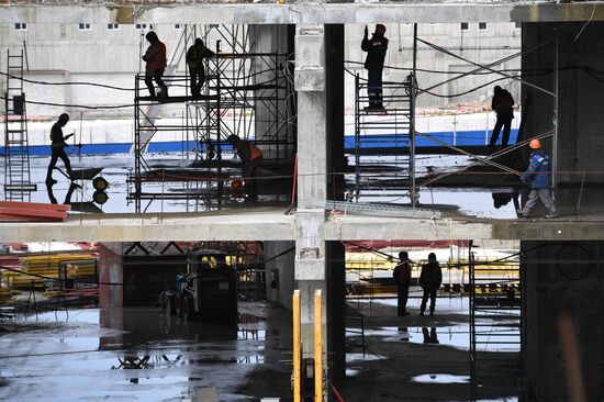 Russia Ice Arena Construction